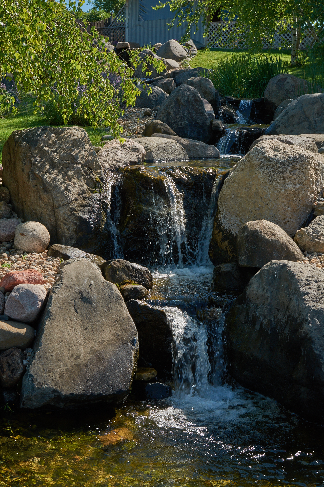 Waterfall at the Dogwoods Mount Horeb, WI